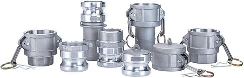 حشية Kamlock™ مغلفة مقاس 2-1/2 بوصة، FEP Viton، أسود (عبوة من قطعة واحدة) in Kuwait