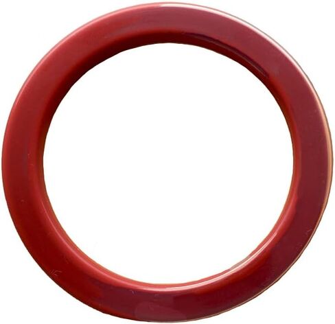 4" Encapsulated Kamlock™ Gasket, FEP Silicone, Red (Pack of 1) in Saudi Arabia