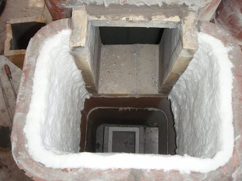 48 بوصة × 24 بوصة × 1 بوصة عزل سيراميك مسبق القطع 8 رطل 2300F ختم استرليني in Kuwait