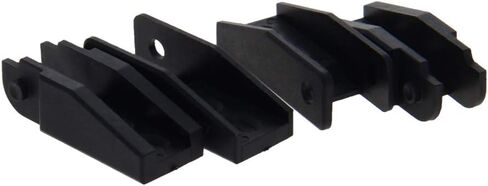 Fielect 2 pcs Drag Chain End Connector Joints for 15x30mm Cable Carrier Chain Drag Chain Joints Black in Kuwait