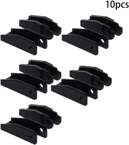 Fielect 2 pcs Drag Chain End Connector Joints for 15x30mm Cable Carrier Chain Drag Chain Joints Black in Kuwait