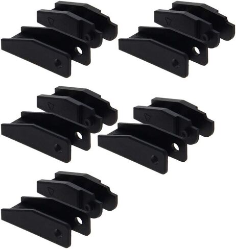 Fielect 2 pcs Drag Chain End Connector Joints for 15x30mm Cable Carrier Chain Drag Chain Joints Black in Kuwait