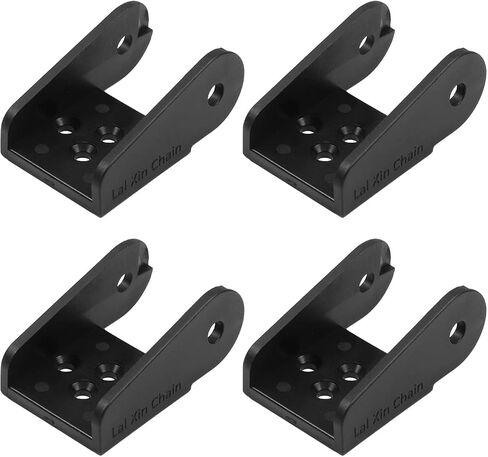 Fielect 2 pcs Drag Chain End Connector Joints for 15x30mm Cable Carrier Chain Drag Chain Joints Black in Kuwait