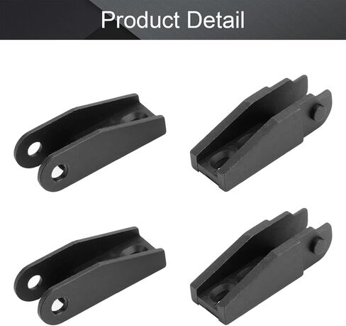 Fielect 2 pcs Drag Chain End Connector Joints for 15x30mm Cable Carrier Chain Drag Chain Joints Black in Kuwait