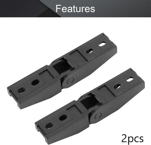 Fielect 2 pcs Drag Chain End Connector Joints for 15x30mm Cable Carrier Chain Drag Chain Joints Black in Kuwait