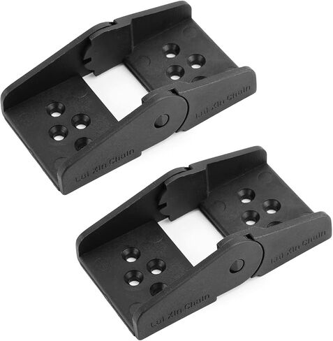 Fielect 2 pcs Drag Chain End Connector Joints for 15x30mm Cable Carrier Chain Drag Chain Joints Black in Kuwait
