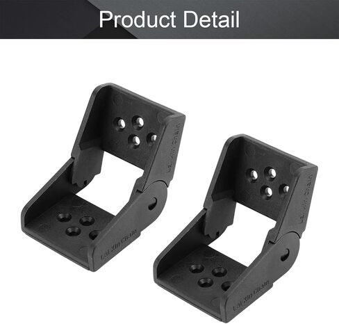 Fielect 2 pcs Drag Chain End Connector Joints for 15x30mm Cable Carrier Chain Drag Chain Joints Black in Kuwait