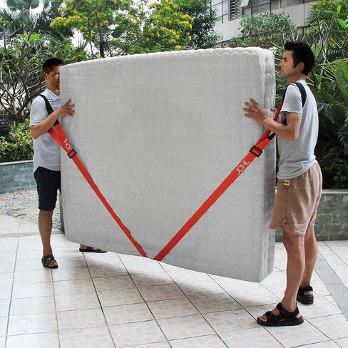 Moving Straps Moving and Lifting System for 2 Mover Adjustable Shoulder Lifting 4 Buckles Easily Move Lift Carry Secure Furniture Appliances Heavy Objects in Kuwait