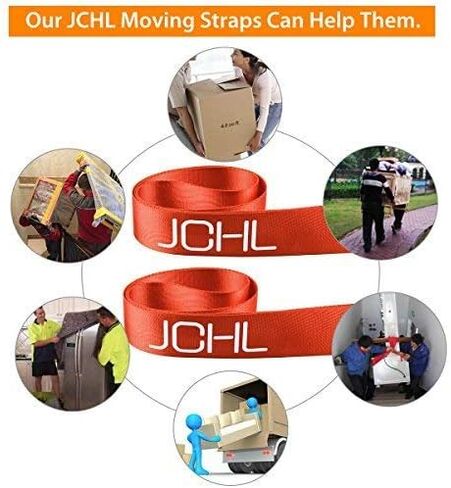 Moving Straps Moving and Lifting System for 2 Mover Adjustable Shoulder Lifting 4 Buckles Easily Move Lift Carry Secure Furniture Appliances Heavy Objects in Kuwait