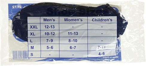 Dynarex شبشب مانع للانزلاق مقاس L، أزرق داكن 1 قطعة/حقيبة 12 كيس/قطعة in Kuwait