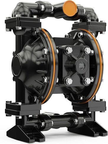 مضخة غشاء مزدوجة تعمل بالهواء من Vestapomp - مضخة زيت نفايات هوائية (تفريغ 1 بوصة، جسم من الألومنيوم + غشاء من النتريل، 40 جالونًا في الدقيقة، 100 رطل لكل بوصة مربعة) in Kuwait