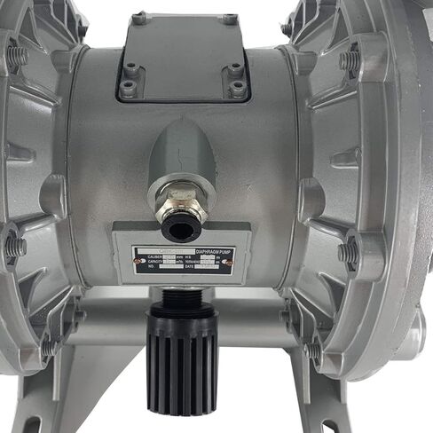 Cozyel Air-Operated Diaphragm Pump Double Diaphragm Pump 1 inch Inlet & Outlet, Air Diaphragm Pump Dual Diaphragm Air Pump Aluminum 35 GPM Max 120PSI, QBY4-25L in Saudi Arabia