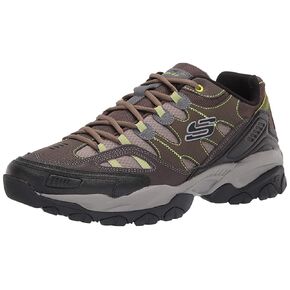 حذاء رياضي رجالي من Skechers Sparta 2.0 مصنوع من الجلد وشبكة برباط أكسفورد in Saudi Arabia