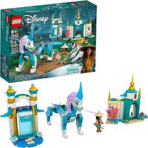LEGO Disney Raya and Sisu Dragon 43184; A Unique Toy and Building Kit; Best for Kids Who Like Stories with Dragons and Adventuring with Strong Disney Characters, New 2021 (216 Pieces) in Saudi Arabia