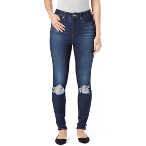 توقيع من Levi Strauss & Co. Gold Label Womens Juniors Ultra High Rise Jeggings جينز in Kuwait