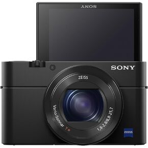 Sony RX100 IV 20.1 MP Premium Compact Digital Camera w/ 1-inch Sensor, 4K Movies and 40x Super Slow Motion HD DSCRX100M4/B, Black in Kuwait