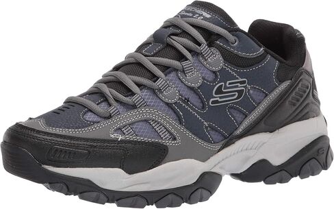 حذاء رياضي رجالي من Skechers Sparta 2.0 مصنوع من الجلد وشبكة برباط أكسفورد in Saudi Arabia