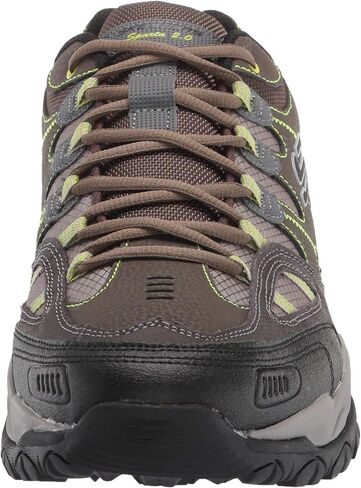 Skechers Men's Sparta 2.0 Leather and Mesh Lace-up Sneaker Oxford in Saudi Arabia