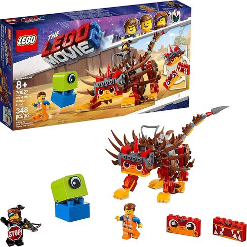 LEGO The Movie 2 Ultrakatty & Warrior Lucy; 70827 Action Creative Building Kit for Kids (348 Pieces) in Saudi Arabia