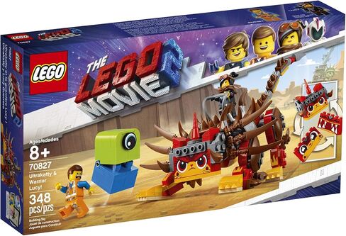 LEGO The Movie 2 Ultrakatty & Warrior Lucy; 70827 Action Creative Building Kit for Kids (348 Pieces) in Saudi Arabia
