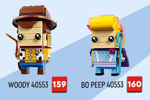 LEGO BrickHeadz Woody and Bo Peep - Toy Story in Saudi Arabia