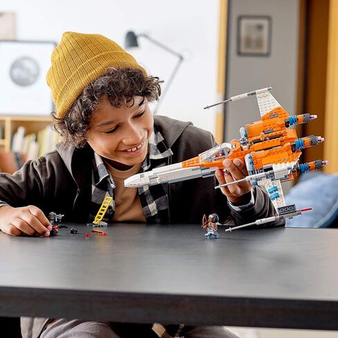 LEGO Star Wars Poe Dameron's X-wing Fighter 75273 Building Kit, Cool Construction Toy for Kids, New 2020 (761 Pieces) in Saudi Arabia