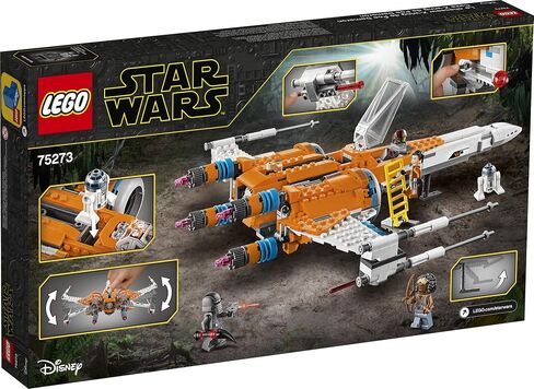 LEGO Star Wars Poe Dameron's X-wing Fighter 75273 Building Kit, Cool Construction Toy for Kids, New 2020 (761 Pieces) in Saudi Arabia