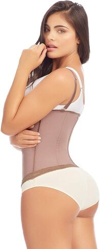 Delié by Fajas D'Prada Under Bust Strapless Corset Waist Trainer in Kuwait