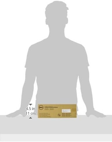 Dell MD8G4 Toner Cartridge C3760N/C3760DN/C3765DNF Color Laser Printer, Yellow in Saudi Arabia