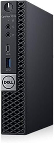 كمبيوتر ديل اوبتيبليكس 7070 المكتبي - انتل كور i7-9700T - ذاكرة وصول عشوائي 16جيجا - وسيط تخزين ذو حالة ثابتة 256جيجا - مايكرو بي سي in Kuwait