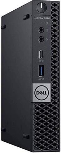 كمبيوتر ديل اوبتيبليكس 7070 المكتبي - انتل كور i7-9700T - ذاكرة وصول عشوائي 16جيجا - وسيط تخزين ذو حالة ثابتة 256جيجا - مايكرو بي سي in Kuwait