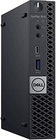 كمبيوتر ديل اوبتيبليكس 7070 المكتبي - انتل كور i7-9700T - ذاكرة وصول عشوائي 16جيجا - وسيط تخزين ذو حالة ثابتة 256جيجا - مايكرو بي سي in Kuwait