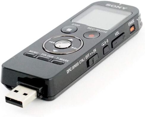 Sony ICD-UX533BLK Digital Voice Recorder - Black in Saudi Arabia