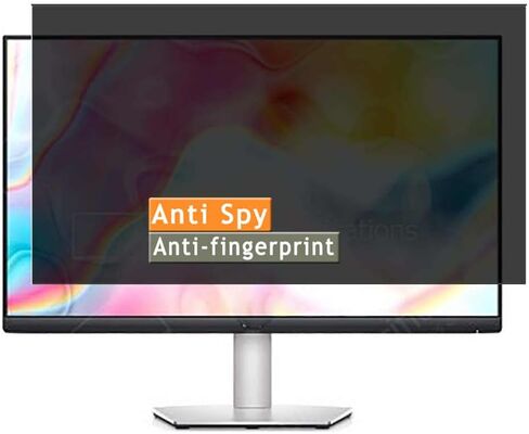 Vaxson Privacy Screen Protector, compatible with Dell S2722DC 27" Monitor Anti Spy Film Protectors Sticker [ Not Tempered Glass ] in Kuwait