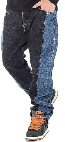 Levi's Men's 501 Original Fit Jean Pants, -Two Face, 32W x 32L in Saudi Arabia