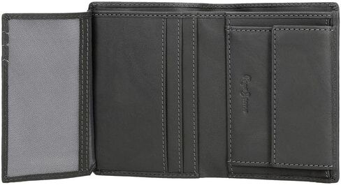 Pepe Jeans Men's Vertical Wallet with Purse, Grey in Saudi Arabia