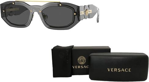 Versace VE2235 Irregular Sunglasses for Men + BUNDLE With Designer iWear Complimentary Eyewear Kit in Saudi Arabia