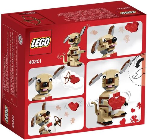 LEGO Bricks & More Valentines Cupid Dog 40201 Building Kit in Saudi Arabia