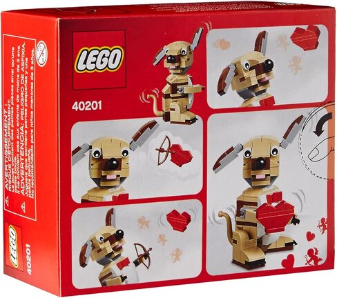 LEGO Bricks & More Valentines Cupid Dog 40201 Building Kit in Saudi Arabia