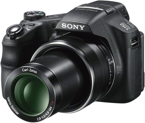Sony Cyber-shot DSC-HX200V 18.2 MP Exmor R CMOS Digital Camera with 30x Optical Zoom and 3.0-inch LCD (Black) (2012 Model) in Saudi Arabia