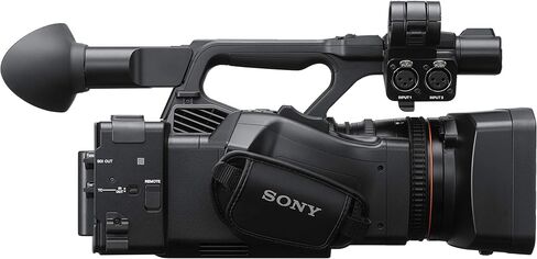 Sony 4K 3-CMOS 1/3-type Sensor XDCAM Professional Camcorder, Black (PXWZ190) in Saudi Arabia