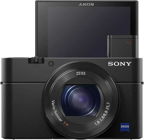 Sony RX100 IV 20.1 MP Premium Compact Digital Camera w/ 1-inch Sensor, 4K Movies and 40x Super Slow Motion HD DSCRX100M4/B in Saudi Arabia