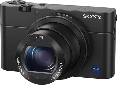 Sony RX100 IV 20.1 MP Premium Compact Digital Camera w/ 1-inch Sensor, 4K Movies and 40x Super Slow Motion HD DSCRX100M4/B in Saudi Arabia