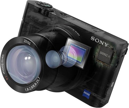 Sony RX100 IV 20.1 MP Premium Compact Digital Camera w/ 1-inch Sensor, 4K Movies and 40x Super Slow Motion HD DSCRX100M4/B in Saudi Arabia