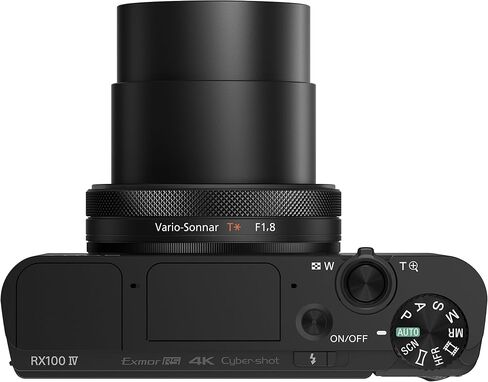 Sony RX100 IV 20.1 MP Premium Compact Digital Camera w/ 1-inch Sensor, 4K Movies and 40x Super Slow Motion HD DSCRX100M4/B in Saudi Arabia