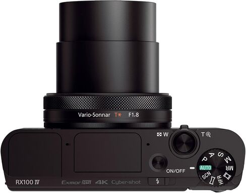 Sony RX100 IV 20.1 MP Premium Compact Digital Camera w/ 1-inch Sensor, 4K Movies and 40x Super Slow Motion HD DSCRX100M4/B in Saudi Arabia