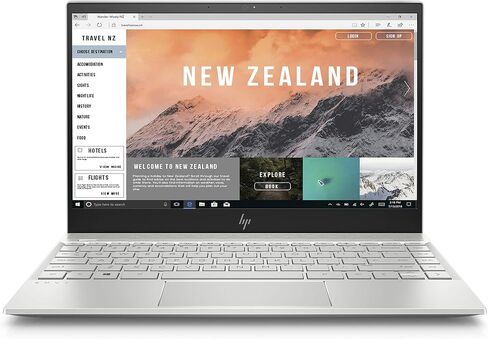 لاب توب اتش بي انفي 13 انش مع معالج امازون اليكسا، معالج انتل كور i7-8550U، رام 8 جيجا، قرص صلب 256 جيجا، ويندوز 10 هوم (13 -ah0010nr، فضي) in Kuwait