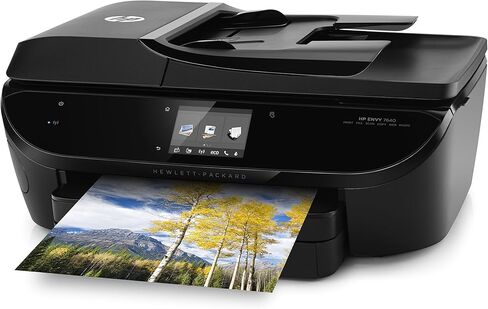 HP Envy 7640 Wireless All-in-One Photo Printer with Mobile Printing, HP Instant Ink or Amazon Dash replenishment ready (E4W43A) in Saudi Arabia