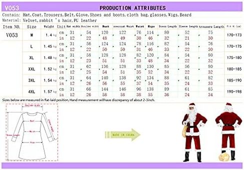 بدلة سانتا الفاخرة للرجال مكونة من 9 قطع من القطيفة لعيد الميلاد للكبار سانتا كلوز للحفلات التنكرية من القطيفة in Kuwait
