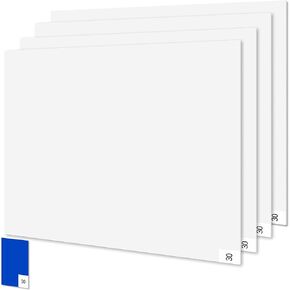 4 Pack Blue Sticky Mats for Construction - 17’’ x 13’’ Basketball Sticky Mats for Shoes - 30 Sticky Floor Mat Peel Off Sheets - Construction Sticky Mat Adhesive to Remove Dirt Dust Debris Sand & Hair